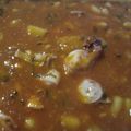 El cooksnap de Elena C cuando hizo Fabas con pulpo.