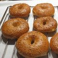 El cooksnap de Diego saborido Pino cuando hizo Bagels Caseros.
