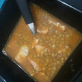 El cooksnap de Marty Bello cuando hizo Lentejas con tocino.