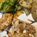 Cooksnap dari Wok by Celi untuk resep Grill chicken with sauté broccoli and potatoes