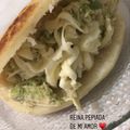 El cooksnap de Jessica Tejada cuando hizo Arepas reina pepiada.