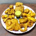 Suchita Kamdar's cooksnap of when they made મિક્સ ભજીયા (Mix Bhajiya Recipe In Gujarati).