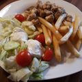 krinyo Fehér Krisztián Cooksnap-ja, amikor elkészítette a(z) Gyros tál receptet.