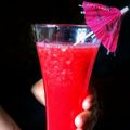Lipy Ismail's cooksnap of when they made ওয়াটারমেলন জুস (watermelon juice recipe in Bengali).