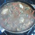 El cooksnap de Daniel Fernando Cáceres cuando hizo Arroz con pollo en sartén.