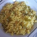 El cooksnap de Maribel cuando hizo Arroz basmati al curry con pimiento verde.