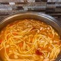 El cooksnap de Pablo Molina cuando hizo Porotos con Riendas.
