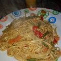 El cooksnap de La cocina rápida de Ani cuando hizo Tallarines chinos.