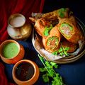 Madhvi Dwivedi का कुकस्नैप जब उन्होंने मिर्ची वड़ा (mirchi vada recipe in HIndi) बनाया था।