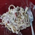 Cooksnap dari naila salsabila untuk resep Spaghetti Fettuccine carbonara