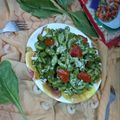  Mrinalini Sinha का कुकस्नैप जब उन्होंने पालक मैकरॉनी पास्ता(palak macaroni pasta recipe in Hindi) बनाया था।