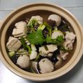 รูป Cooksnap ของ คน Rayong เมื่อเขาทำ แกงจืดไก่สับเต้าหู้ไข่ เต้าหู้เหลืองทอด