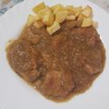 El cooksnap de Miguel cuando hizo Solomillo de cerdo al Pedro Ximénez.