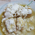 El cooksnap de Berenice Mendoza de Moreno cuando hizo Enchiladas verdes estilo enojona 😈🍴.