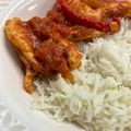 El cooksnap de Marieta cuando hizo Pollo con tomate.