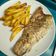 El cooksnap de Angela Prieto Perea cuando hizo Lubina en Airfryer.