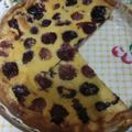 El cooksnap de Patricio cuando hizo Tarta de cerezas o Clafoutis de cerezas.