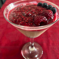 El cooksnap de Valeria Arias cuando hizo Panna cotta o panacota a la vainilla con salsa de frambuesa casera.