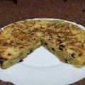 El cooksnap de David Toribio cuando hizo Tortilla de patatas con morcilla de Burgos.