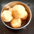 Priyaramesh Kitchen's cooksnap of when they made லட்டு (moong cashew laddu recipe in tamil).
