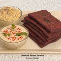 Rosalyn John's cooksnap of when they made Healthy Beetroot Stuff Paneer Paratha.