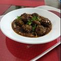 Richa Vardhan's cooksnap of when they made Veg manchurian dry.