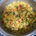 El cooksnap de Yessica Cárdenes cuando hizo Arroz amarillo con pollo (Thermomix).