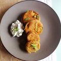 Fittest Chef 's cooksnap of when they made Aubergine Fritters.