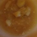 El cooksnap de celina Eibuszyc cuando hizo Sopa de cebolla y papa.