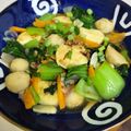 Cooksnap Maizatul Akma semasa beliau membuat Pak Choy Tauhu Telur Sos Tiram.