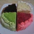 Cooksnap dari Lisa Purnitasari untuk resep Rainbow Mille Crepes Cake 2 Telur