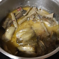 El cooksnap de Ezquimal cuando hizo Alcachofas en salsa verde con jamón.
