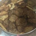 El cooksnap de MirandoAlAire cuando hizo Galletas de dátiles y avena sin azúcar.