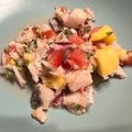 El cooksnap de Ana BdH cuando hizo Ceviche de merluza.