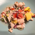 El cooksnap de Ana BdH cuando hizo Ceviche de merluza.