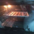 El cooksnap de LALOVEVO cuando hizo Galletas con chips de chocolate.