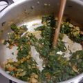 El cooksnap de Belen cuando hizo Tortilla de espinaca.