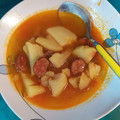 El cooksnap de Sabela cuando hizo Patatas a la riojana.