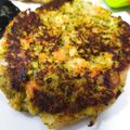 El cooksnap de Esther cuando hizo Tortitas de brócoli.