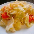 不愛煮不愛吃卻必須煮必須吃的不不媽煮食筆記 的 簡單俐落《蒜香蝦皮高麗菜》 cooksnap