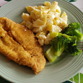 El cooksnap de Miryan lara C. cuando hizo Pescado frito con papas mayo.