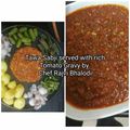 Rajvi Bhalodi's cooksnap of when they made સ્ટફ્ડ તવા સબ્જી.