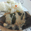 El cooksnap de Berenice Jasso cuando hizo Chiles rellenos a la crema.