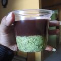 Cooksnap dari Veronika Williem untuk resep Puding lumut pandan cokelat