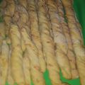 El cooksnap de Romina cuando hizo Grisines de queso y orégano.
