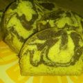 El cooksnap de Rochy Borbón cuando hizo Queque Marmoleado de Chocolate.