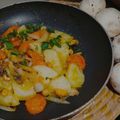 El cooksnap de Zaida TC @alquimiasfood cuando hizo Patatas con champiñones.