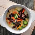 Cooksnap Iman Hasanah Musa semasa beliau membuat Masak lemak petola.