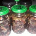 El cooksnap de miily cuando hizo Porotos escabeche.