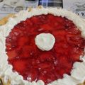 El cooksnap de Jhoaa Rodriguez cuando hizo Tarta de frutillas sin manteca🍓.